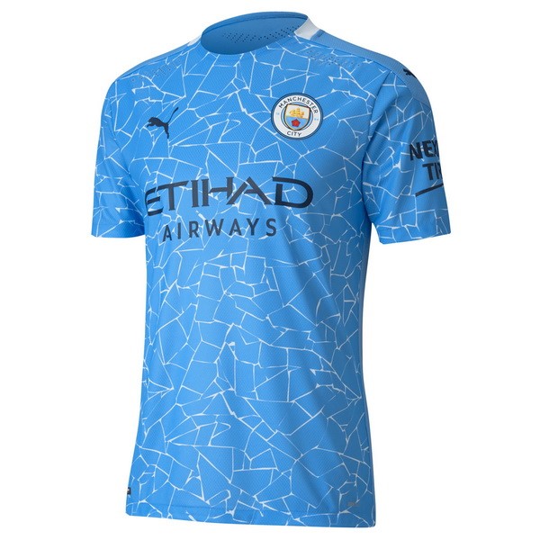 Tailandia Camiseta Manchester City 1ª 2020-2021 Azul